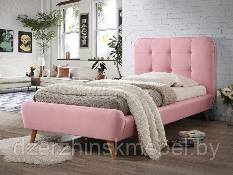 Кровать SIGNAL TIFFANY розовый, 90/200. Производство Польша