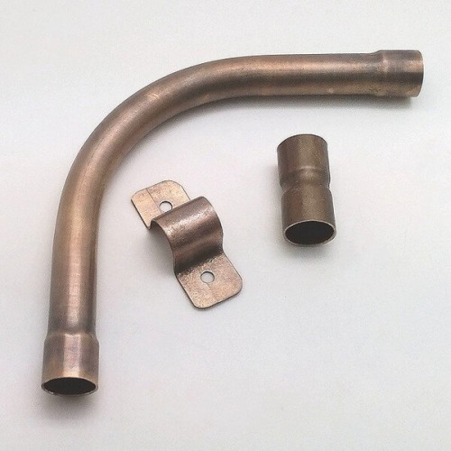 Труба латунная с муфтой для лофт проводки D16 мм. (1,5 м.), бронза, Petrucci 16x1.0x1500BR - фото 4 - id-p153594591