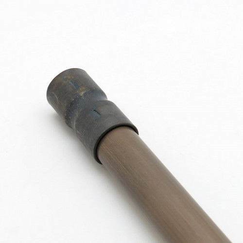 Труба латунная с муфтой для лофт проводки D16 мм. (2 м.), старая бронза, Petrucci 16x1.0x2000BRO - фото 2 - id-p153594593