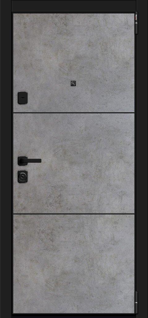 Дверь входная металлическая el'Porta Porta M П50.П50 (AB-4) Dark Concrete/Angel