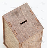 Копилка деревянная Домик nut, фото 2