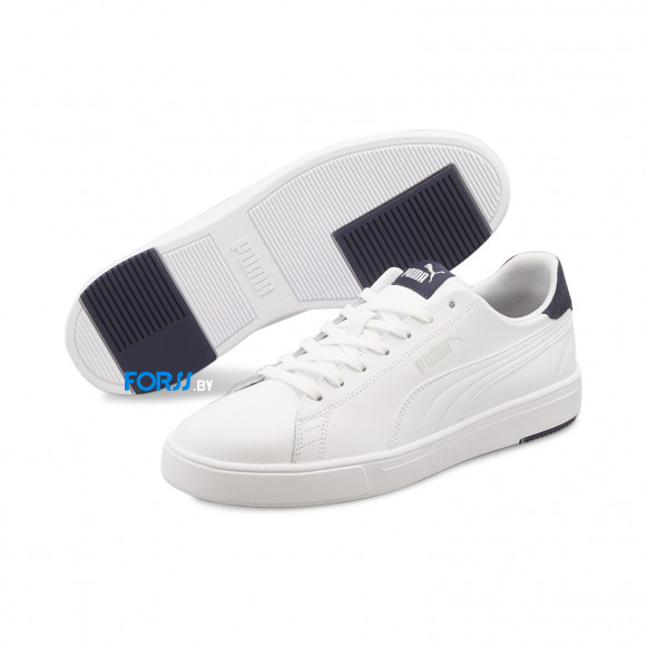 Кроссовки Puma Serve Pro Lite (White-Peacoat) - фото 3 - id-p153602088