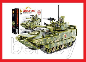632007 Конструктор Panlos Brick Боевая машина пехоты ZBD-05, 1285 деталей