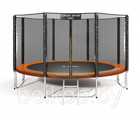 Батут Atlas Sport 374 см - 12ft PRO Orange, фото 2