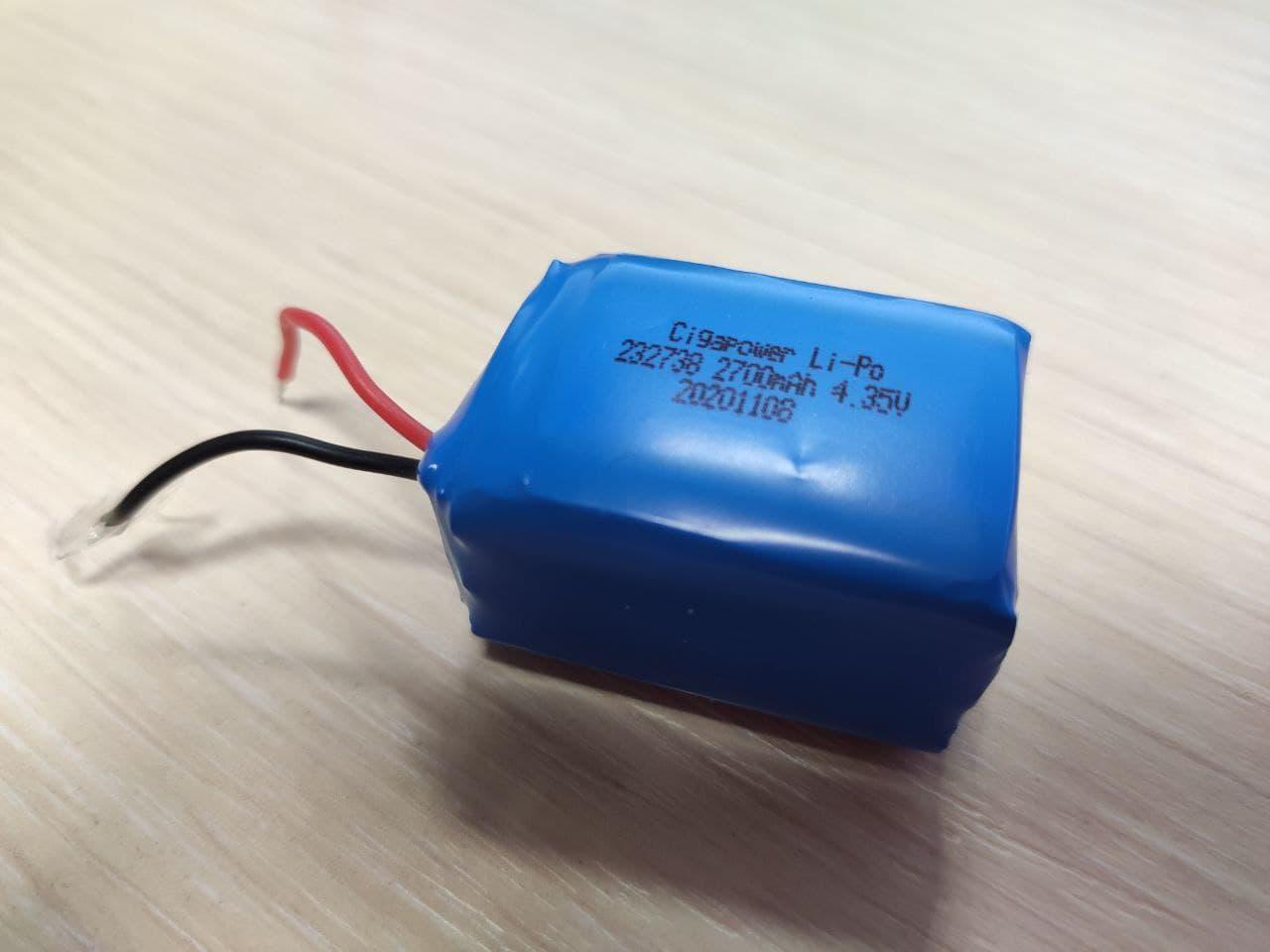 Аккумуляторная батарея для персонального носимого видеорегистратора "ДОЗОР 77" (2700мАч)