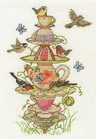 Набор для вышивания крестом "Чайный сад".