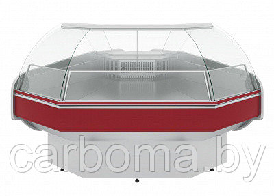 Витрина холодильная Carboma ATRIUM G120 VM-5 (внешний угол, динамика) 3004 (0...+6)