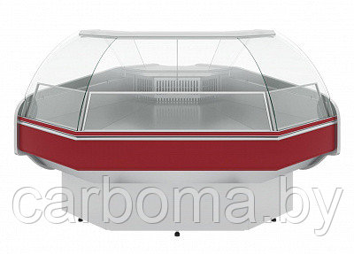 Витрина холодильная Carboma ATRIUM G120 VV-5 (внешний угол, динамика) 3004 (-5...+5)