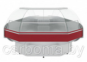 Витрина холодильная Carboma ATRIUM G120 VV-5 (внешний угол, динамика) 3004 (-5...+5)