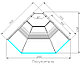 Витрина холодильная Carboma ATRIUM G120 VV-5 (внешний угол, динамика) 3004 (-5...+5), фото 2