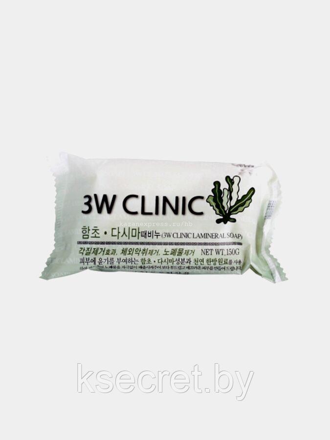 [3w clinic] мыло кусковое водоросли lamineral soap, 150 гр - фото 1 - id-p153705480