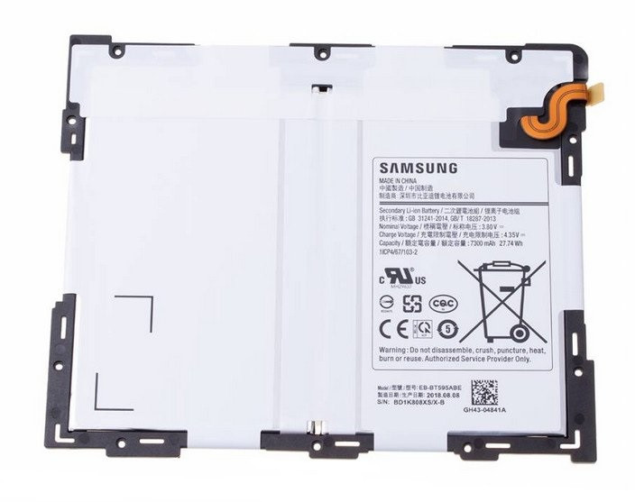 Samsung SM-T590/ SM-T595 Galaxy Tab A 10,5'' - Замена аккумулятора (батареи) - фото 1 - id-p153708618