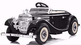 Детский электромобиль RiverToys Mercedes-Benz M111MM (черный глянец) автокраска лицензия