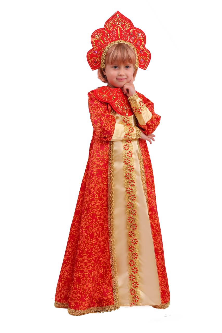 Детский карнавальный костюм Царевна Марья Пуговка 1062 к-20