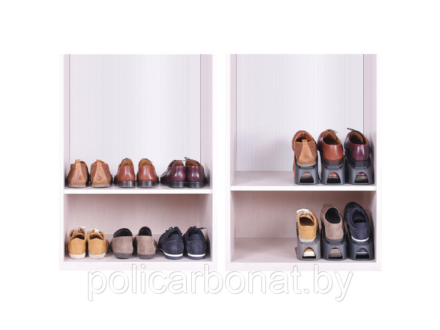 Подставка для обуви Spacyshoe Set 38-45, антрацит - фото 5 - id-p153522731