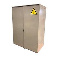 Шкаф на два газовых баллона по 50 л., разборный, красный метлес4 Шкаф на два газовых баллона по 50 л., разборный, красный