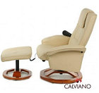 TV-кресло Calviano 20 с пуфом (бежевое, массаж), фото 3
