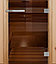 DoorWood 700x1900 "ЭТАЛОН" (бронза, 10мм, коробка Ольха), фото 3
