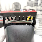 Многофункциональный портативный аккумуляторный триммер-электробритва Geemy GM-567 для лица и тела 4 в 1, фото 9