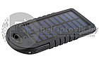 УЦЕНКА Внешний аккумулятор на солнечных батареях Solar Сharger 5000mAh Черный, фото 6