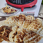 Оригинальное долговечное покрытие Прибор для приготовления домашних вафель (вафельница) MAX Grand Waffle, фото 2