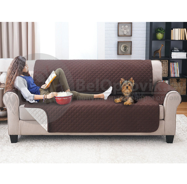 Покрывало на диван двустороннее Couch Coat Защитная накидка от домашних питомцев - фото 6 - id-p153789624
