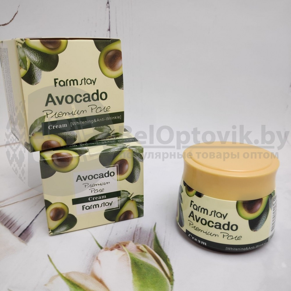 Антивозрастной крем для лица FarmStay серия Premium Pore, 70 ml Avocado отбеливающий лифтинг - крем (с маслом - фото 7 - id-p153789688