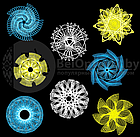 Спирограф  детский набор для рисования Spirograph Deluxe Set No.2143, фото 6