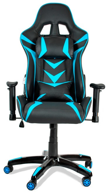 Офисное кресло Calviano MUSTANG черно-синее