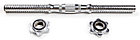 Гриф для гантелей ATLAS SPORT 25*350мм 1,35 кг (полнотелый) с железной ручкой, фото 2