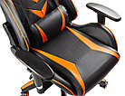 Офисное кресло Calviano MUSTANG black/orange, фото 3