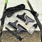 Профессиональная винтажная машинка для стрижки волос, бороды, усов триммер VGR Navigator V-061 (металлический, фото 4