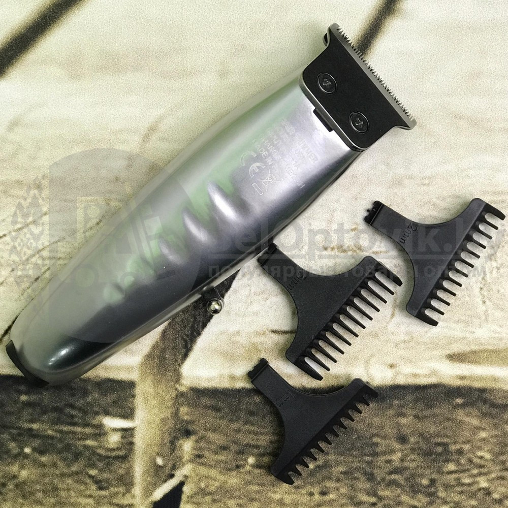 Профессиональная винтажная машинка для стрижки волос, бороды, усов триммер VGR Navigator V-061 (металлический - фото 7 - id-p153787700