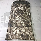 Спальный мешок с подголовником Stalker Military Style одеяло (22595, изософт, до -20С), РФ, фото 4
