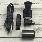 Аккумуляторный мужской триммер для носа и ушей Vitek T-205 с насадкой для бороды и усов, фото 6