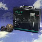 Подарочный набор в кейсе - Профессиональный триммер VGR V-095 для стрижки волос, фото 2