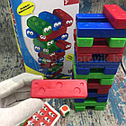 Настольная игра Башня с кубиками Червячки - Глазастики, Dreams Makers 30 блоков, фото 8