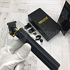 Профессиональный портативный триммер- окантовочная машинка ProMozer MZ-9830 (4 сменные насадки)  Black, фото 8