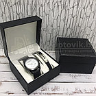 Подарочный набор 2 в 1 мужские кварцевые часы и браслет Модель 6, фото 3