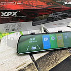 (Оригинал Корея) Зеркало - видеорегистратор XPX ZX968 (в  комплекте с  двумя камерами дорогазадний вид,, фото 2