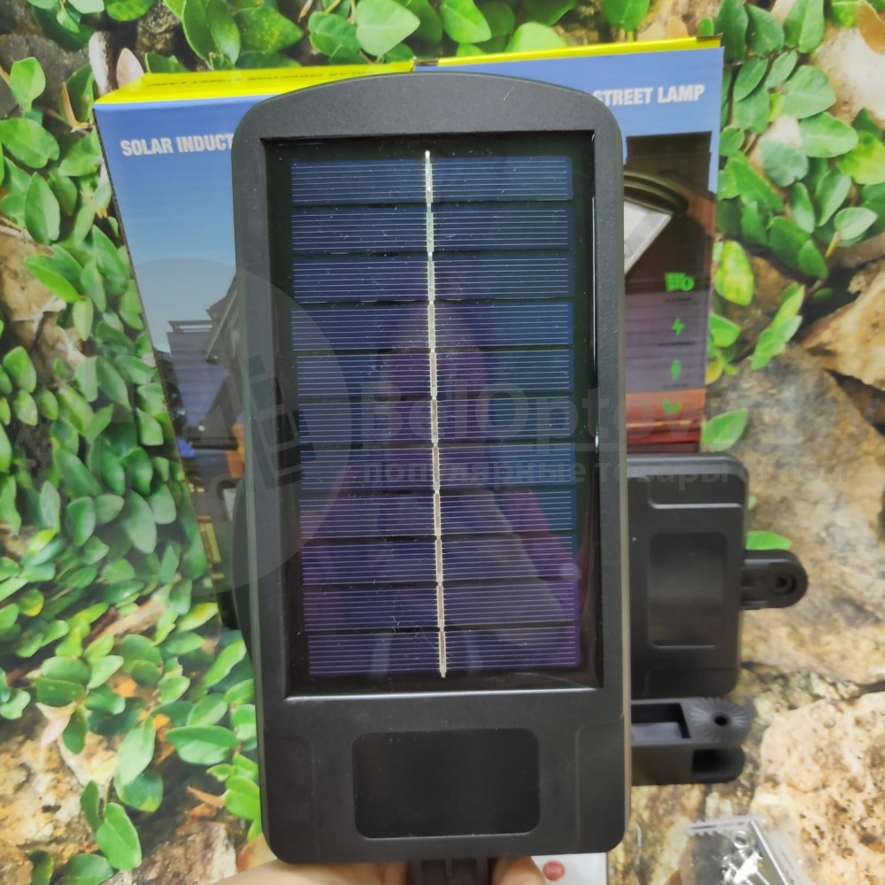 Светильник консольный уличный на солнечной батарее 6-ти секционный с пультом ДУ 40 W, с датчиком движения с - фото 4 - id-p153788657