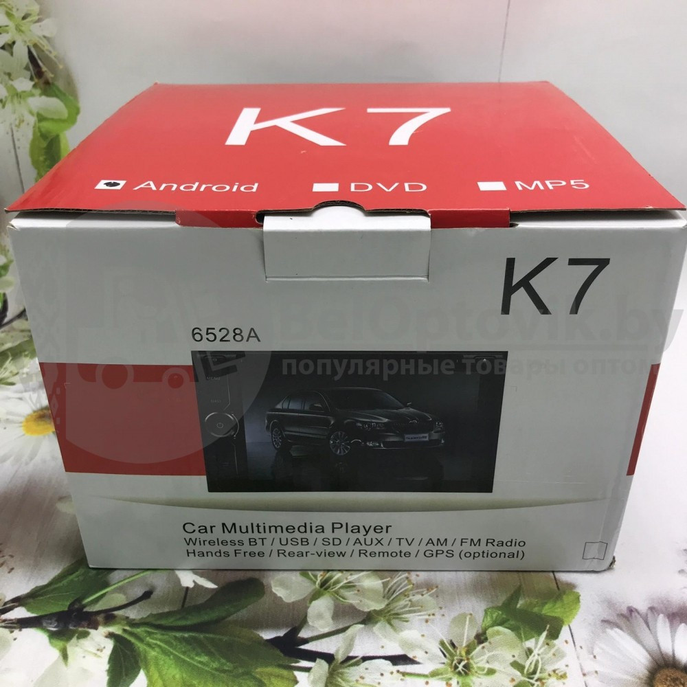 Мультимедийная Автомагнитола K7 7020 Android c 7 дюймовым сенсорным дисплеем для автомобиля, 2 DIN с BT, RDS, - фото 10 - id-p153788678