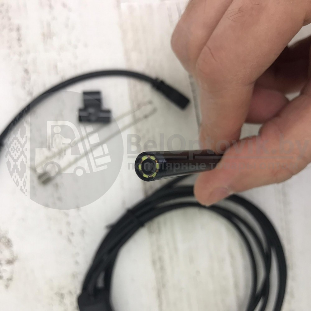 USB эндоскоп HD Ф7.0 мм (дл. 2 метра) New Version - фото 3 - id-p153788683