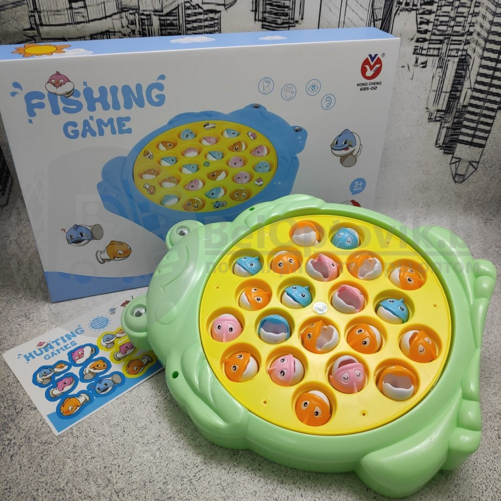 Настольная развивающая игра Рыбалка Fishing Game 685-02 (звук). Цвет MIX, 3 - фото 6 - id-p153788751