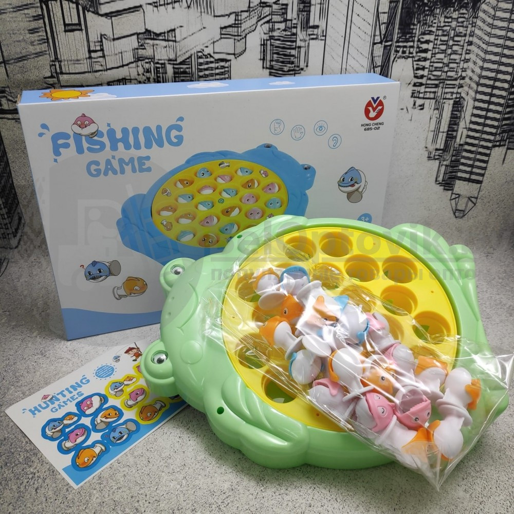 Настольная развивающая игра Рыбалка Fishing Game 685-02 (звук). Цвет MIX, 3 - фото 7 - id-p153788751