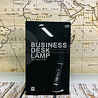Настольная кожаная Бизнес Лампа с LCD-дисплеем Business Desk lamp Led, фото 7