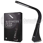 Настольная кожаная Бизнес Лампа с LCD-дисплеем Business Desk lamp Led, фото 8