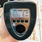 Настольная кожаная Бизнес Лампа с LCD-дисплеем Business Desk lamp Led, фото 10