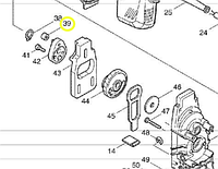 Подшипник игольчатый 407 [212014-9] MAKITA 212092-9