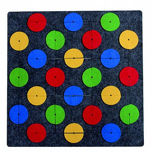 Круги - коврик-головоломка